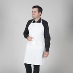 DELANTAL CON PETO Y BOLSILLO 90x75 CM SARGA 