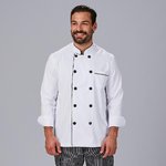 CHAQUETA COCINA UNISEX COMBI VIVO COLORES M/L
