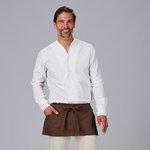 GREMBIULE CORTO CON TASCA 30X60 CM TWILL POLIESTERE
