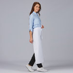 TABLIER DE CUISINE-CHEF SERGÉ BLANC 90X75 CM 