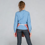 TABLIER SANS BAVETTE TOILE RAYURES 45X68 CM
