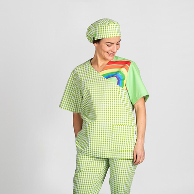 BLUSA UNISEX ARCOBALENO BAMBULA ANTIBATTERICO
