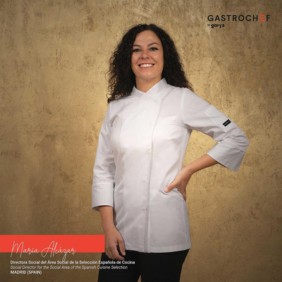 CHAQUETA COCINA MUJER GALATEA