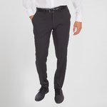 PANTALON HOMBRE SIN PINZAS SLIM FIT TECNO