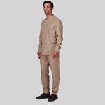 PANTALONE UOMO TESSUTO RICICLATO SABBIA
