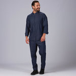 PANTALON UNISEXE AVEC CORDON DE SERRAGE DENIM ZAFIRO
