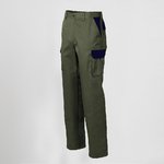 PANTALON UNISEXE MULTIPOCHES TAILLE ÉLASTIQUÉE GAMO BI COLORE
