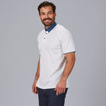 POLO HOMME COL DE CHEMISE JEAN 