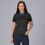 POLO MUJER CUELLO CAMISERO TEJANO 