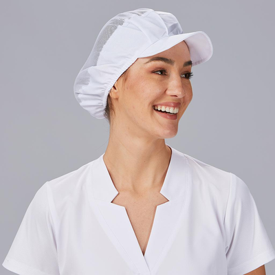 GORRA UNISEX REJILLA Y VISERA RIGIDA (PAQ. 10 UNID)