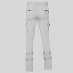 PANTALON UNISEXE MULTIPOCHES TAILLE ÉLASTIQUÉE GAMO 2 BANDES RÉFLÉCHISSANTES
