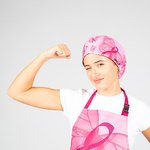 GORRO CIRURGIÃO ELÁSTICO BORBOLETAS LAÇO