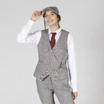 CHALECO MUJER HEBILLA CHEVIOT