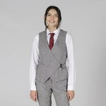 CHALECO MUJER HEBILLA CHEVIOT