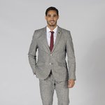 BLAZER MAN 2 BUTTONS SLIM FIT CHEVIOT

