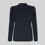 BLAZER WOMAN 1 BUTTON REVERSE LAPEL TRIVIAL 
