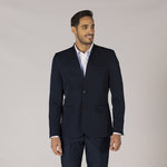 BLAZER MAN 1 BUTTON REVERSE LAPEL TRIVIAL 
