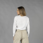 SHIRT WOMAN LINEN/COTTON MAO COLLAR KAULA
