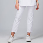 WOMEN'S TRIUSERS WITH TURNED UP HEM

