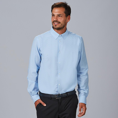 CAMISA HOMBRE M/L SLIM FIT ELASTAN 
