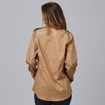 UNISEX MICHELE ROLL UP SLEEVE SLIM FIT SHIRT
