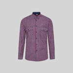 CHEMISE HOMME SLIM FIT CARREAUX FAUSTO
