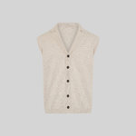 CHALECO CUELLO SOLAPA ABOTONADO HOMBRE