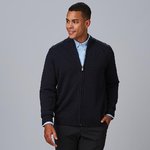 CARDIGAN MAN CHUNKY KNIT WITH ZIP

