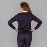 GILET FEMME MAILLE FINE ZIPPÉ
