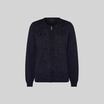 GILET FEMME MAILLE FINE ZIPPÉ
