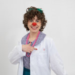 BATA UNISEX M/L SARGA BLANCA BORDADA