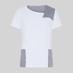 BLOUSE WOMAN CLOSED COMBI NAVAS