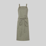 DELANTAL PETO BOLSILLO CARTERA SARGA RECICLADA 88X74 CM