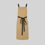 APRON BIB WITH CONTRAST STRAPS, 88X74 CM