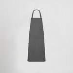 AVENTAL DE PEITO COM REBITES EM SARGA RECICLADA 86X74 CM