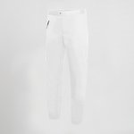 PANTALON UNISEXE AVEC FERMETURE ÉCLAIR SATIN COTON