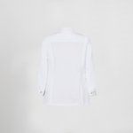 CASACO DE COZINHA SENHORA COM COLARINHO ITALIANO MORAL