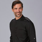 CASACO DE COZINHA HOMEM CETIM ALGODÃO CUETO