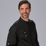 CASACO DE COZINHA HOMEM CETIM ALGODÃO CUETO