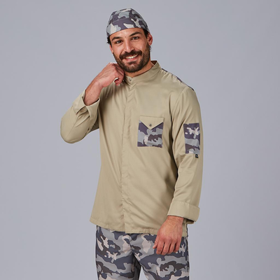 CHAQUETA COCINA UNISEX COMBI CANALE TACTICO