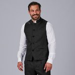 MEN'S MAO COLLAR VEST LUCENA