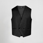 MEN'S CROSSED VEST BERDEJO
