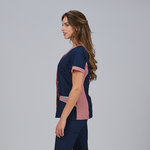 BLUSA MUJER BOTON OCULTO CASSANDRA