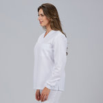 BLUSA SANITARIO UNISEX PICO M/L PUÑO ACRILICO "RED LINE"